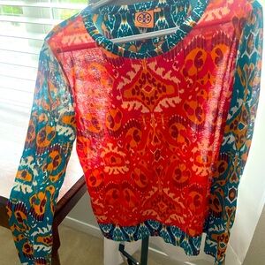 Long sleeve Tory Burch shirt. Junior large